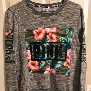 Victoria Secret Pink long sleeve shirt size small